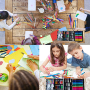 VHV Colouring Suitcase With Portable Carry Case