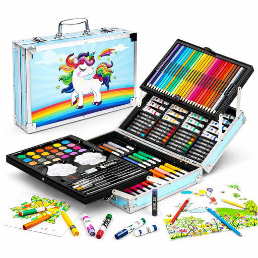 VHV Colouring Suitcase With Portable Carry Case