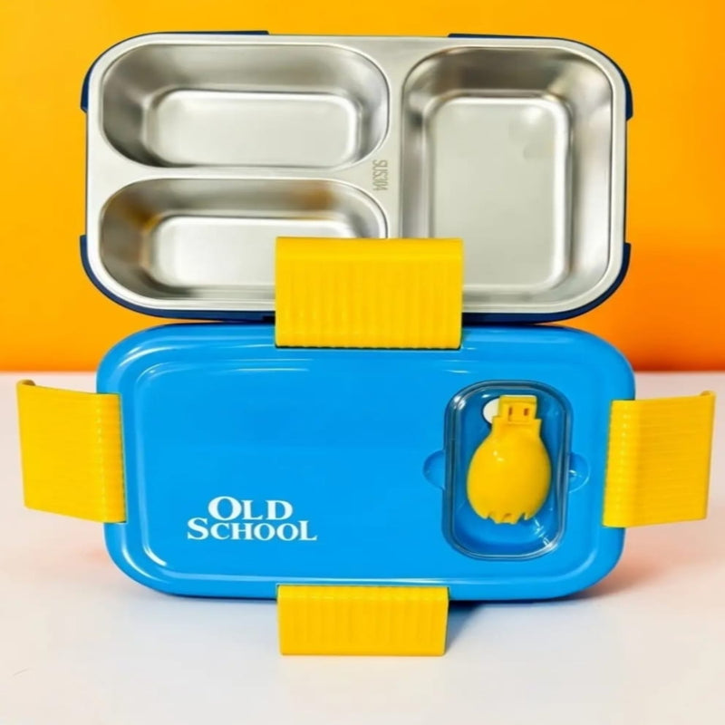 VHV Old School Full Insulation Sealing Stainless Steel Lunch Box - 750Ml