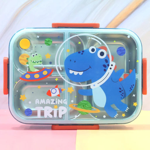 VHV Stainless Steel 3 Compartment Lunch Box