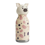 VHV Sus304 Kids Animal Water Bottle With 3D Animal Cap - 430Ml