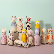 VHV Sus304 Kids Animal Water Bottle With 3D Animal Cap - 430Ml