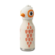 VHV Sus304 Kids Animal Water Bottle With 3D Animal Cap - 430Ml