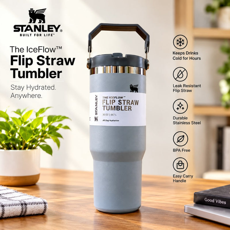 VHV The Iceflow Flip Straw Tumbler 30 OZ