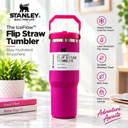 VHV The Iceflow Flip Straw Tumbler 30 OZ
