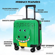 VHV Travel Cartoon Cabin Suitcase For Kids