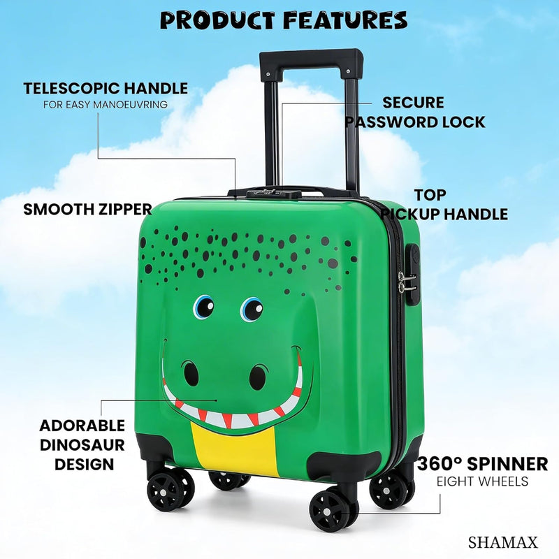 VHV Travel Cartoon Cabin Suitcase For Kids