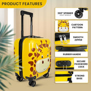 VHV Travel Cartoon Cabin Suitcase For Kids