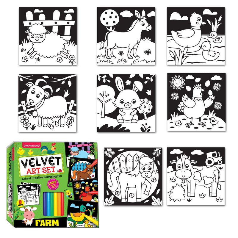 Velvet Art Set