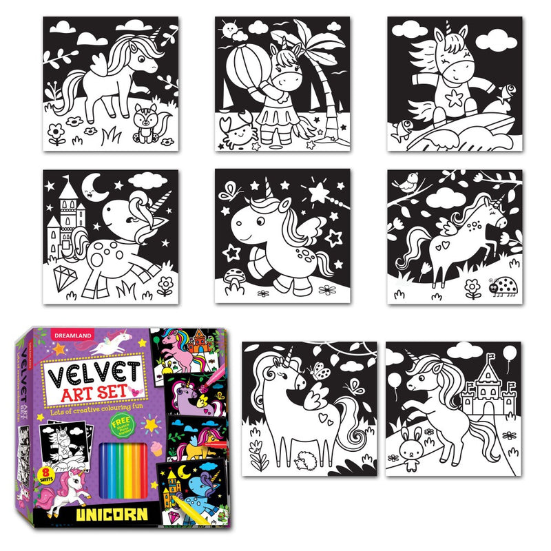 Velvet Art Set