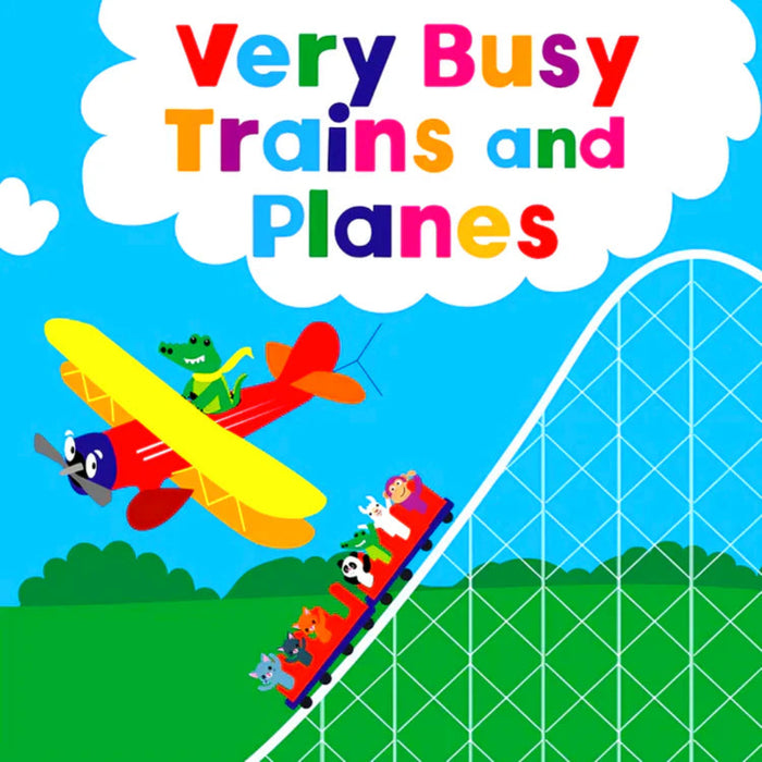 Very Busy Trains And Planes-Picture Book-SBC-Toycra
