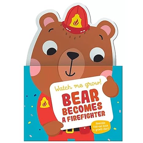 Watch, Me Grow! Reversible Fold-Out Book+Growth Chart!