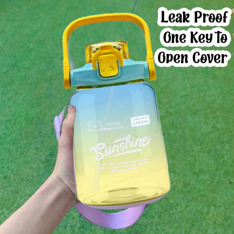 Water Bottle 1000 ML Large-Capacity