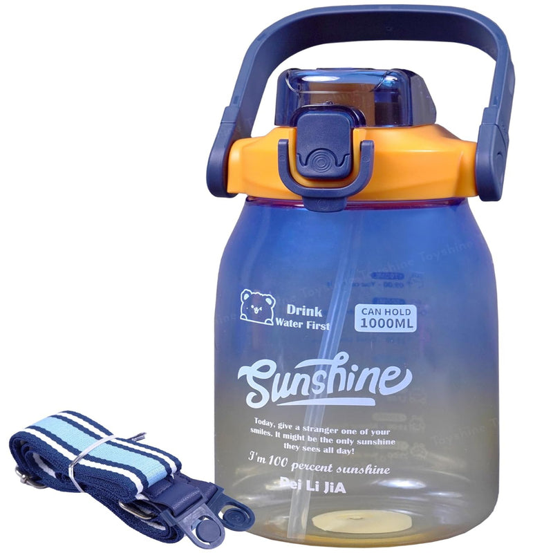 Water Bottle 1000 ML Large-Capacity