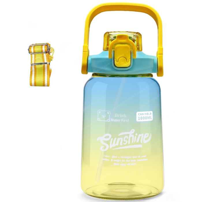 Water Bottle 1000 ML Large-Capacity-LunchBox & Water Bottles-Bright International-Toycra