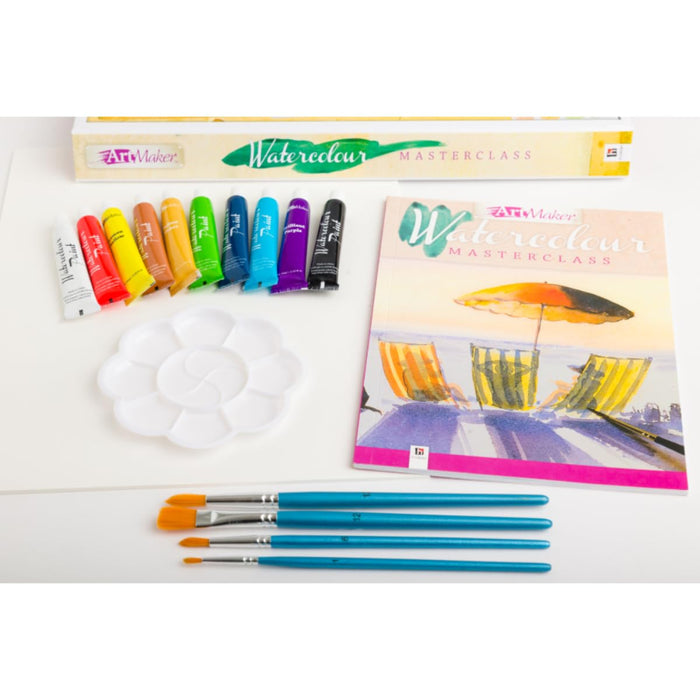 Watercolour Masterclass Paints-Activity Books-Pp-Toycra