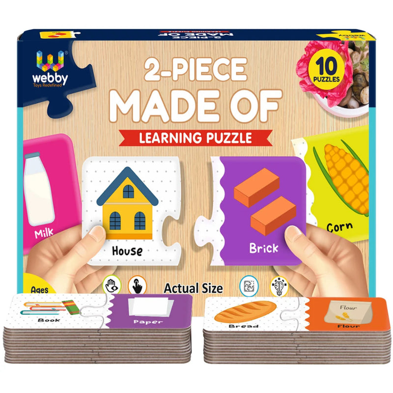 Webby 2 Pieces Learning Pack Jigsaw Puzzle