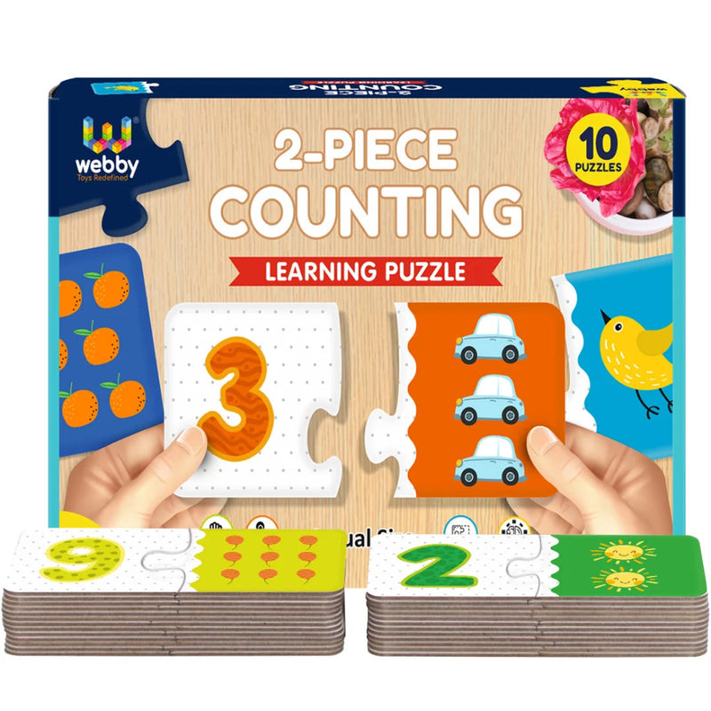 Webby 2 Pieces Learning Pack Jigsaw Puzzle