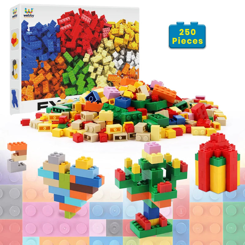 Webby ABS Building Blocks (250 pcs)