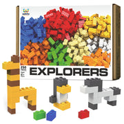 Webby ABS Building Blocks (250 pcs)