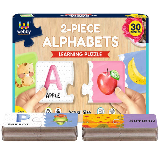 Webby Alphabets 2 Pieces Learning Pack Jigsaw Puzzle