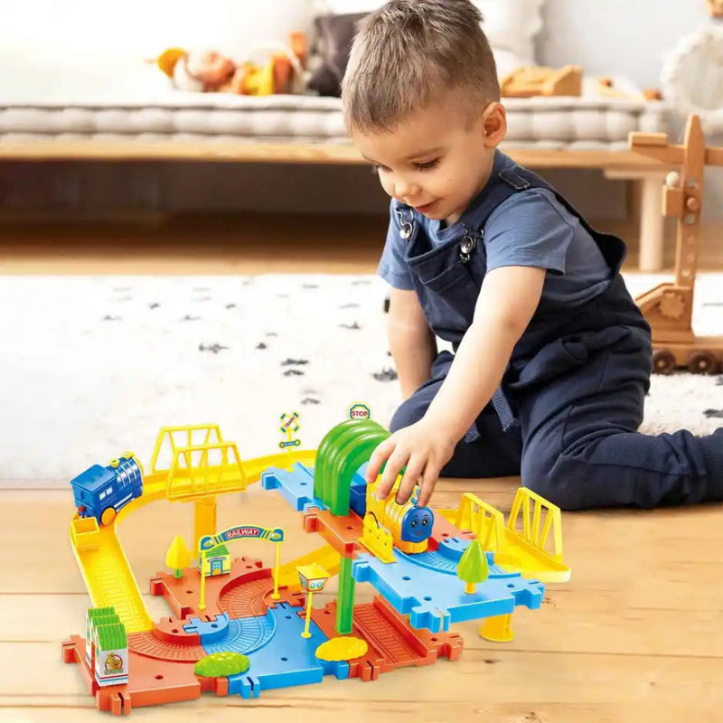 Webby Bettery Operated Toy Train Set -(31 pcs)