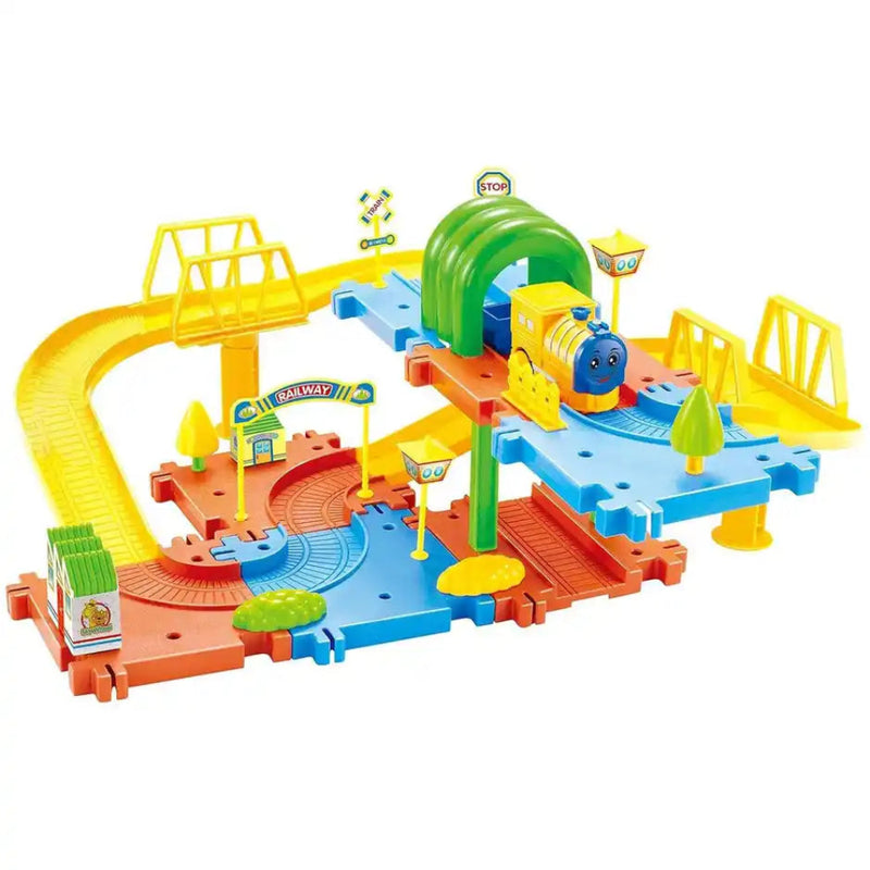 Webby Bettery Operated Toy Train Set -(31 pcs)