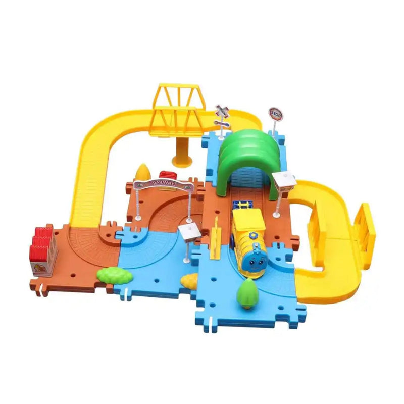 Webby Bettery Operated Toy Train Set -(31 pcs)