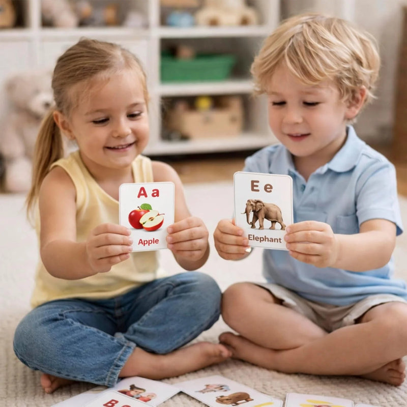 Webby Set Of 7 Early Learning Flash Cards