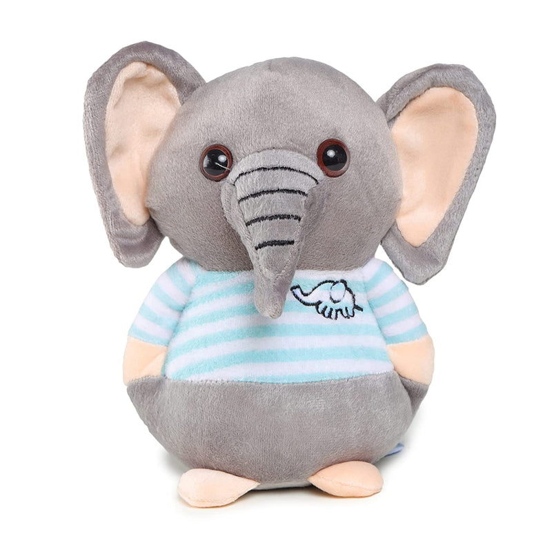 Webby Soft Animal Plush Elephant Toy 20cm