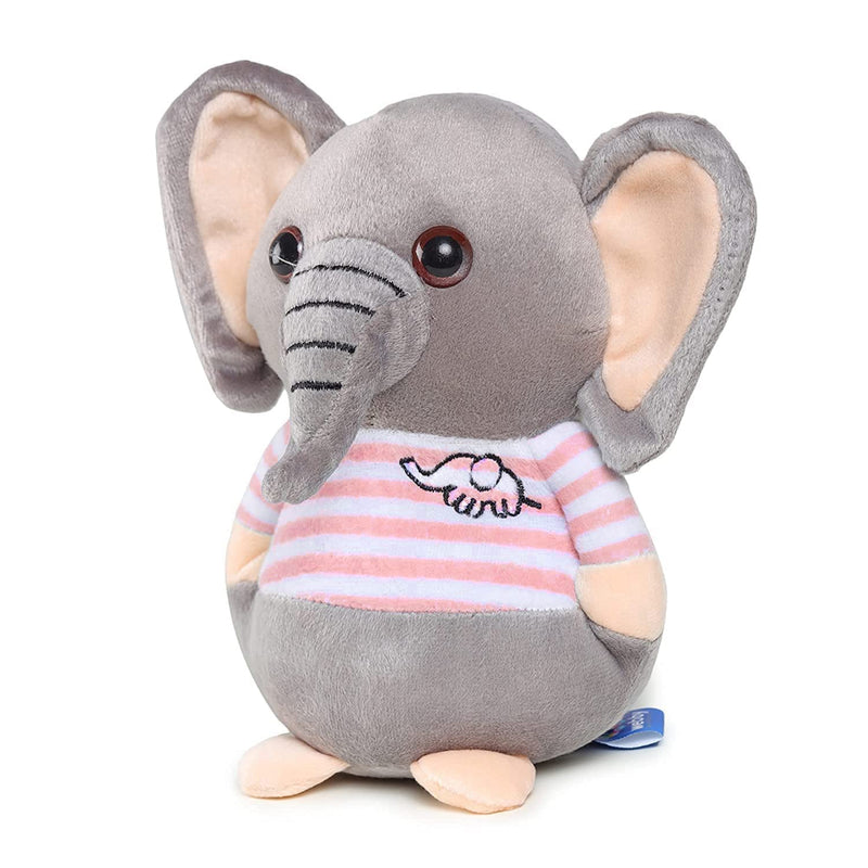 Webby Soft Animal Plush Elephant Toy 20cm