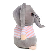 Webby Soft Animal Plush Elephant Toy 20cm