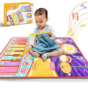 Wembley 2 in 1 Musical Mat for Kids Baby Piano Play