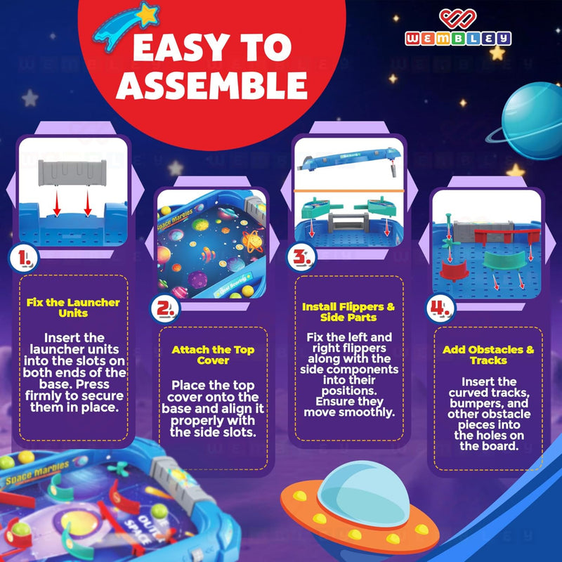Wembley 2-in-1 Pinball Machine Game
