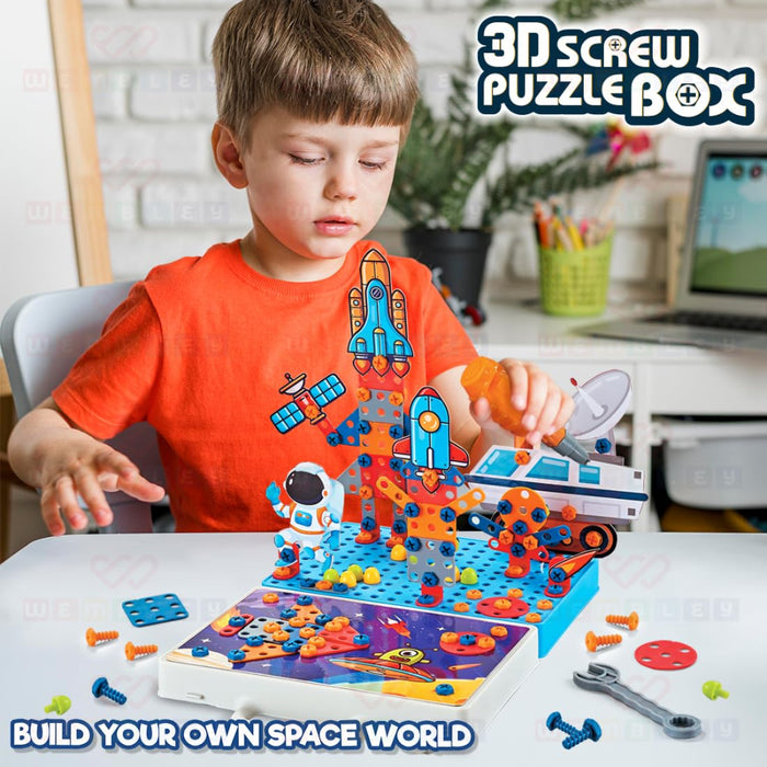 Wembley 4 in 1 Toy Drill Screw Tool Set-Learning & Education-Wembley-Toycra