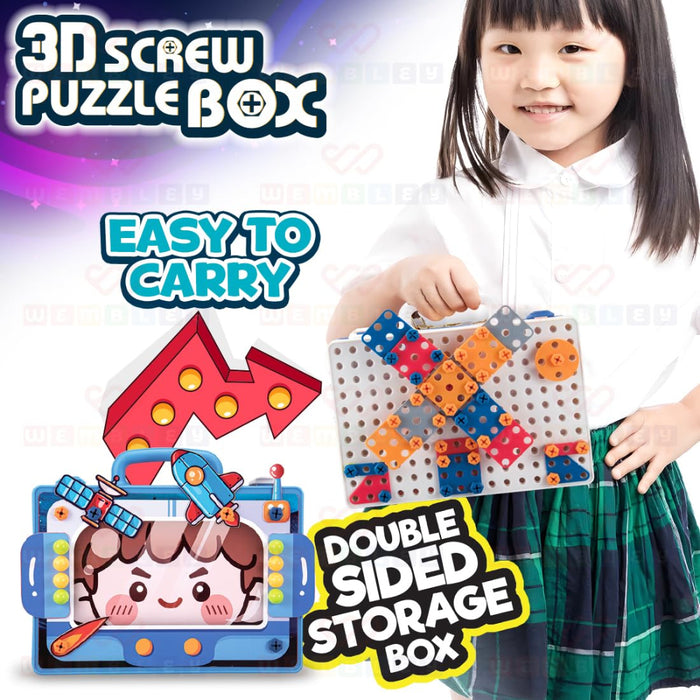 Wembley 4 in 1 Toy Drill Screw Tool Set-Learning & Education-Wembley-Toycra