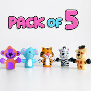 Wembley 5 Pcs Jungle Animal Finger Puppet Toy for Kids-Pretend Play-Wembley-Toycra