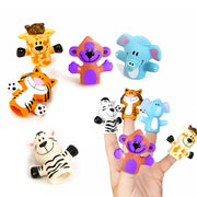 Wembley 5 Pcs Jungle Animal Finger Puppet Toy for Kids-Pretend Play-Wembley-Toycra