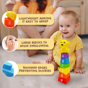 Wembley Alphabet & Dino Stacking Bath Toy