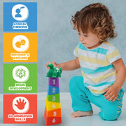 Wembley Alphabet & Dino Stacking Bath Toy