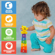 Wembley Alphabet & Dino Stacking Bath Toy