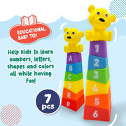 Wembley Alphabet & Dino Stacking Bath Toy