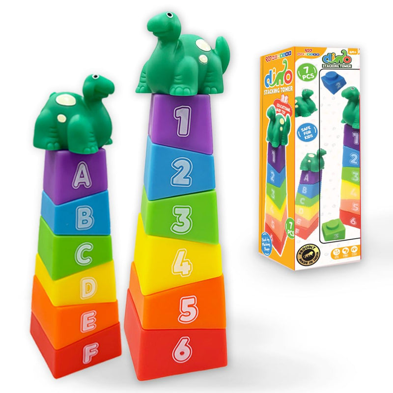 Wembley Alphabet & Dino Stacking Bath Toy