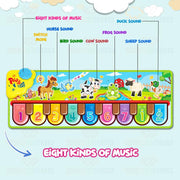 Wembley Animal Piano Mat With Music