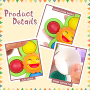 Wembley Baby Products Bath Toys 3 PCS Suction Cup Spinner Toy