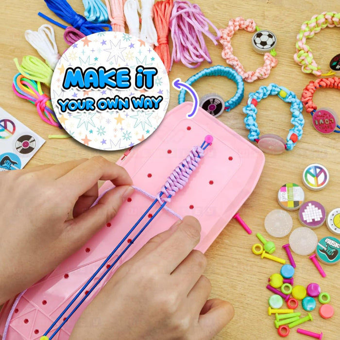 Wembley Bracelet Making Set for Girls-Arts & Crafts-Wembley-Toycra