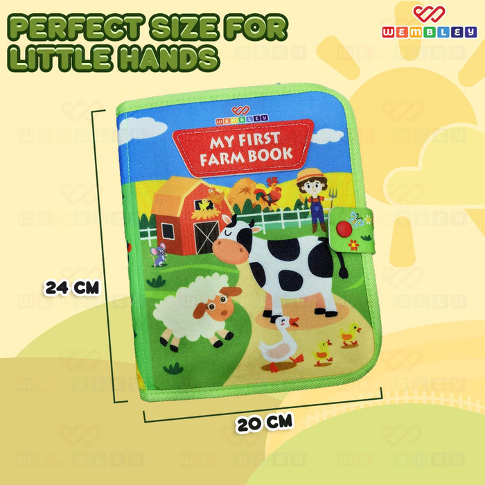 Wembley Busy Book Farm Theme With Box-Learning & Education-Wembley-Toycra