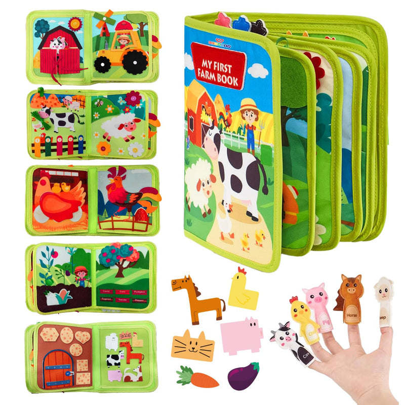 Wembley Busy Book Farm Theme With Box