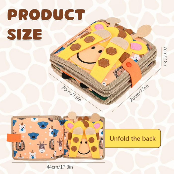 Wembley Busy Book Girafie with Box-Learning & Education-Wembley-Toycra