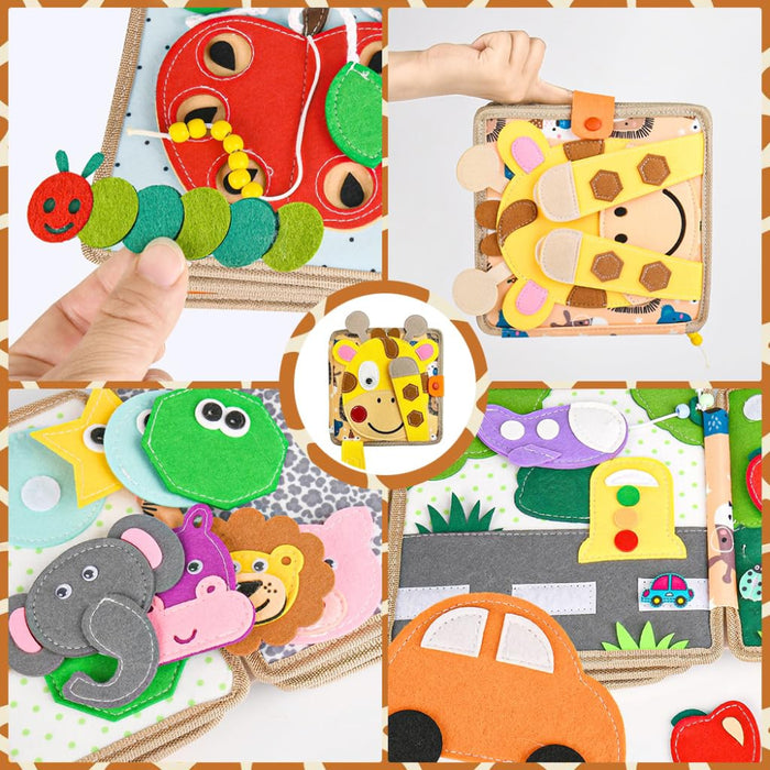 Wembley Busy Book Girafie with Box-Learning & Education-Wembley-Toycra